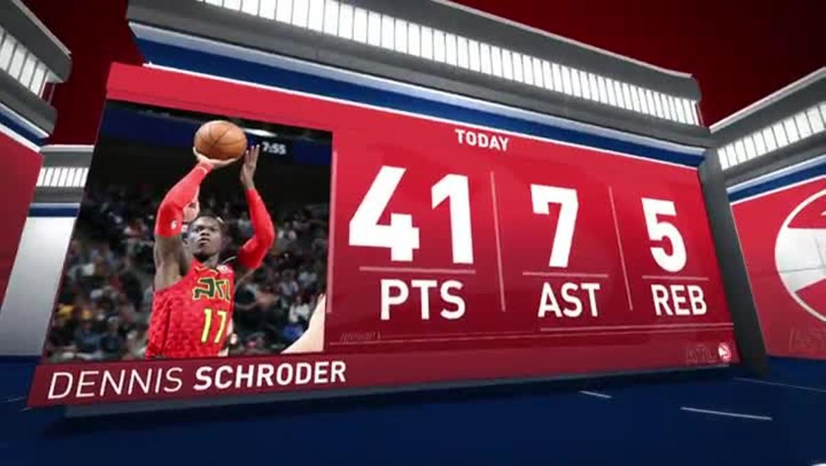 NBA VIDEO | El recital de Dennis Schroder