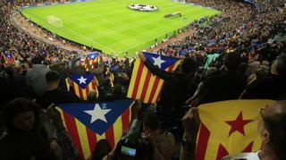 Cuatro entidades repartirán 30.000 'estelades' en el Camp Nou