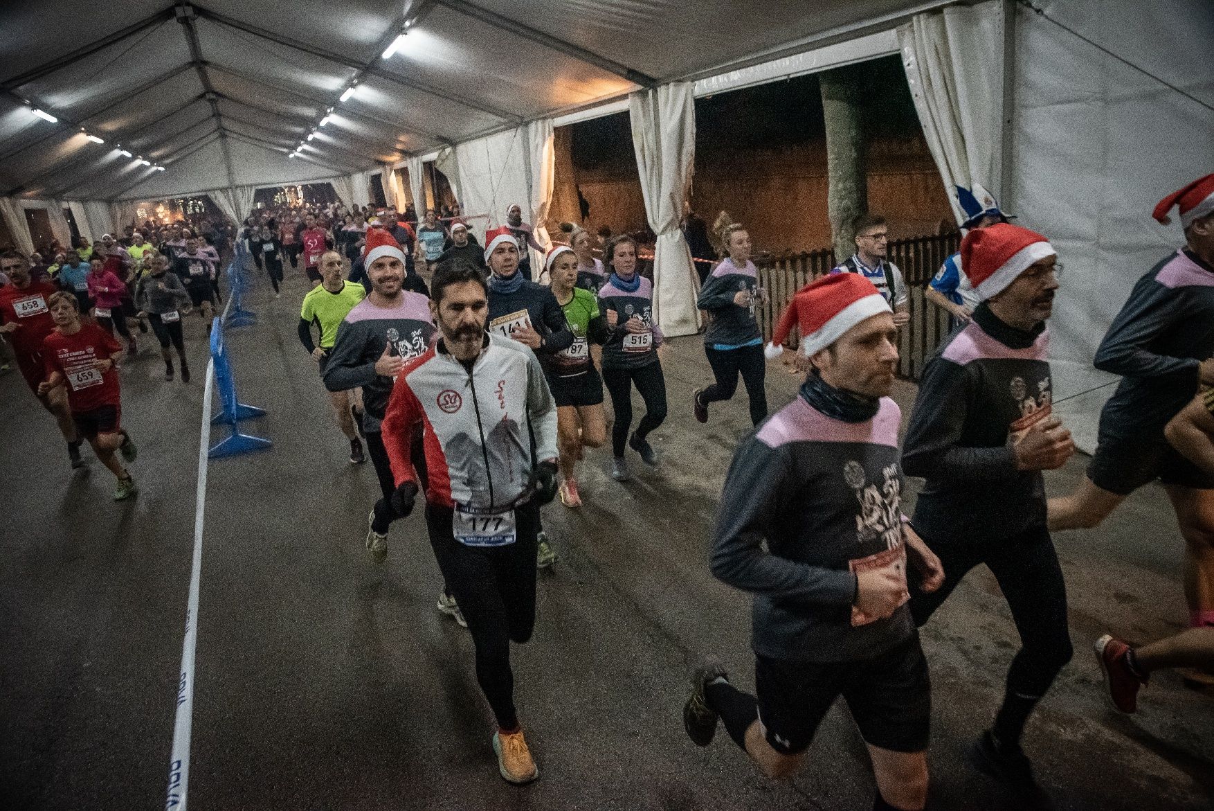 La Sant Silvestre de Berga, en fotos