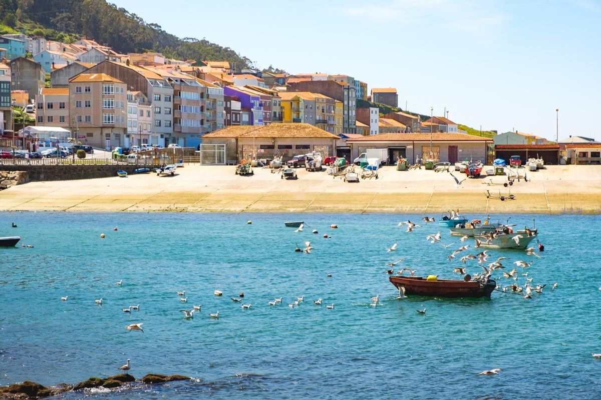 El puerto de A Guarda en Pontevedra