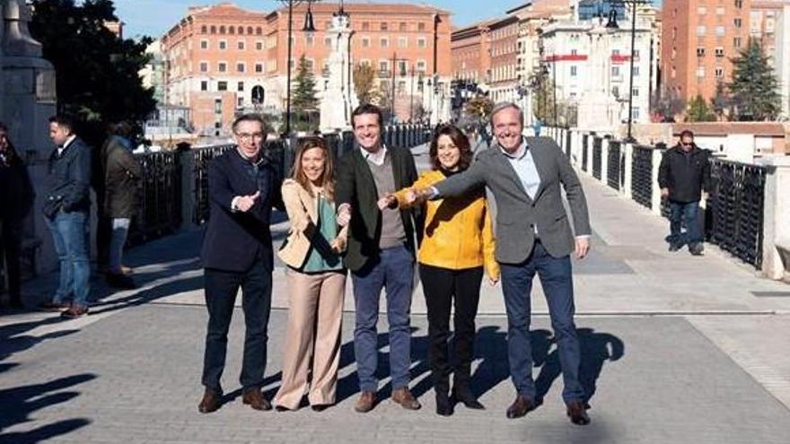 Casado inicia en Teruel su gira de apoyo a los candidatos populares