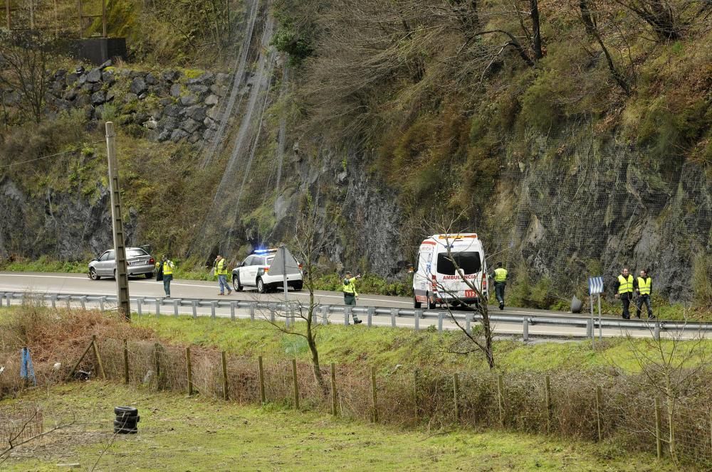 Accidente de tráfico en Bustiello