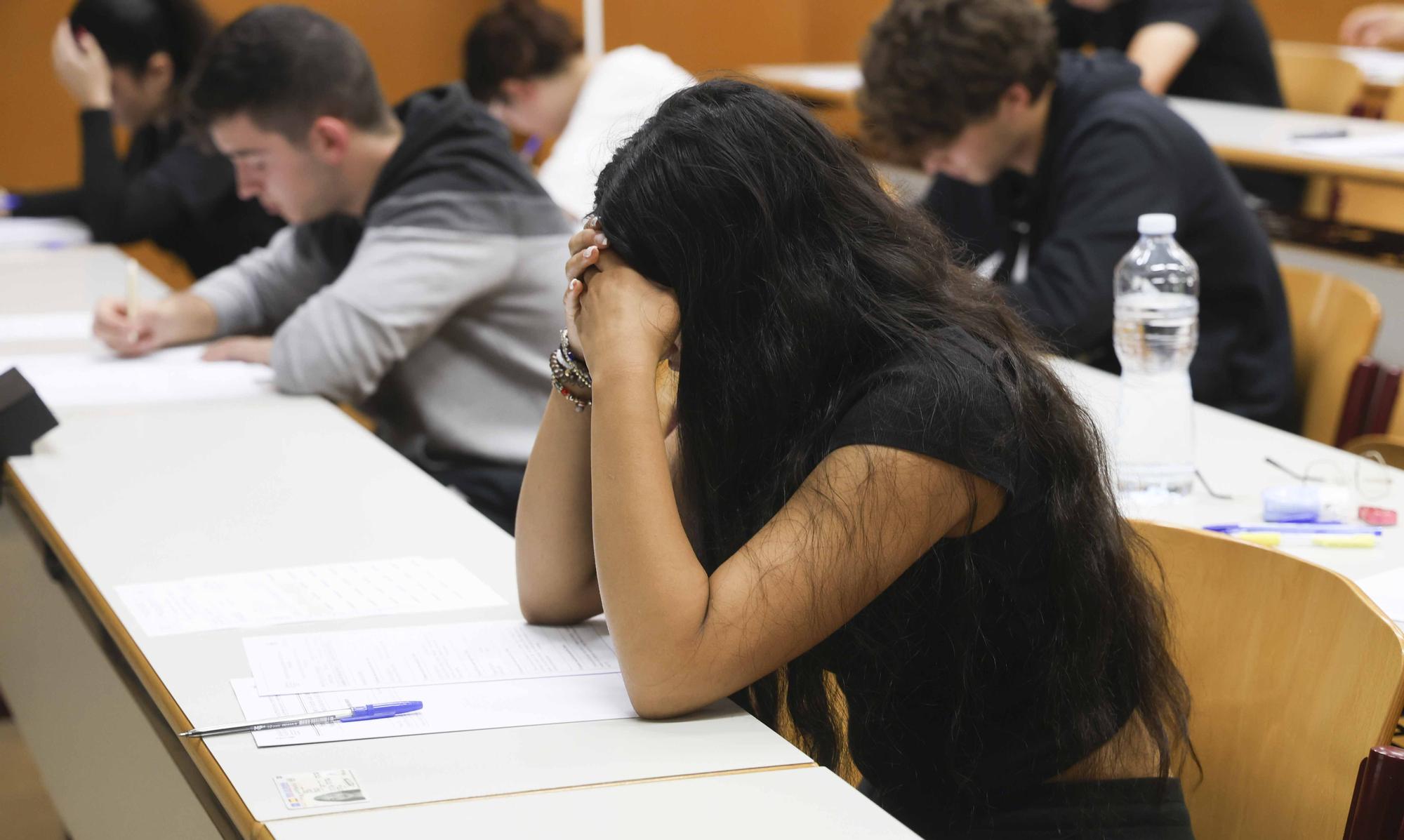 Primer día de la Selectividad 2023 en la Universidad de Alicante