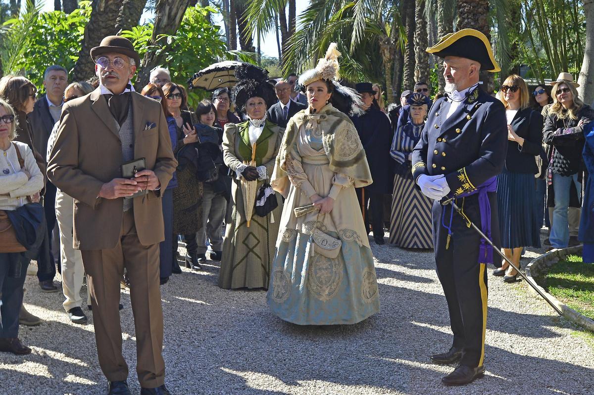 Recreación historica de la visita de la Emperatriz Sisi al Huerto del Cura