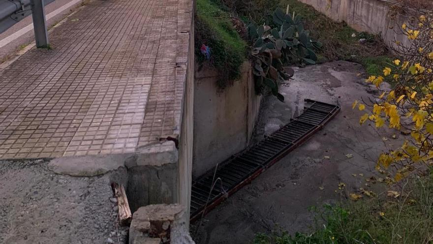 El Ãºltimo tramo del paseo de la estaciÃ³n no estÃ¡ acondicionado para los usuarios.