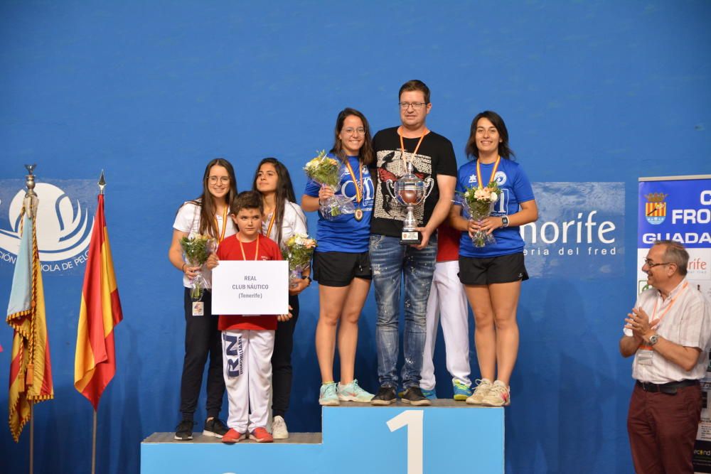 Campeonato de España de  clubes de Frontenis 30 me