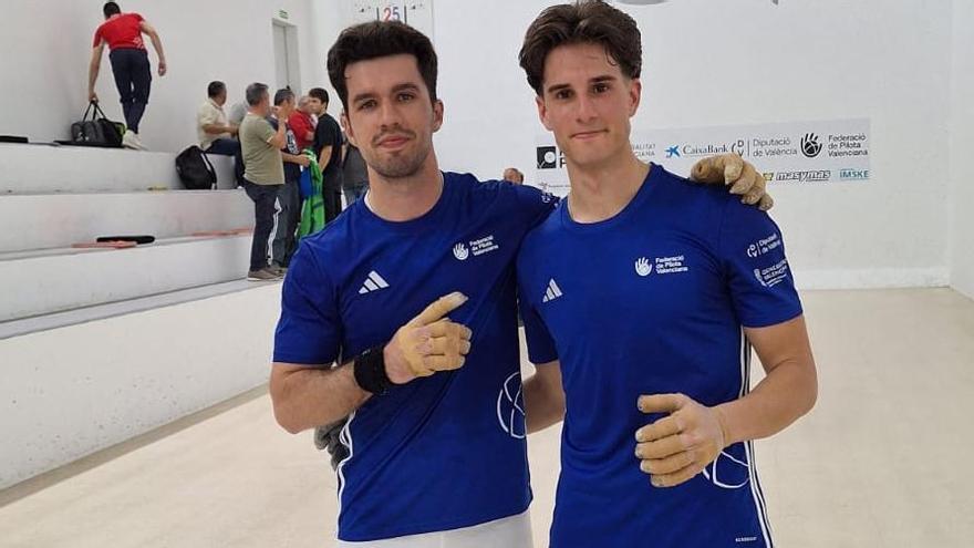 Vicent i Seve, finalistes del Trofeu Filósofo de Piles