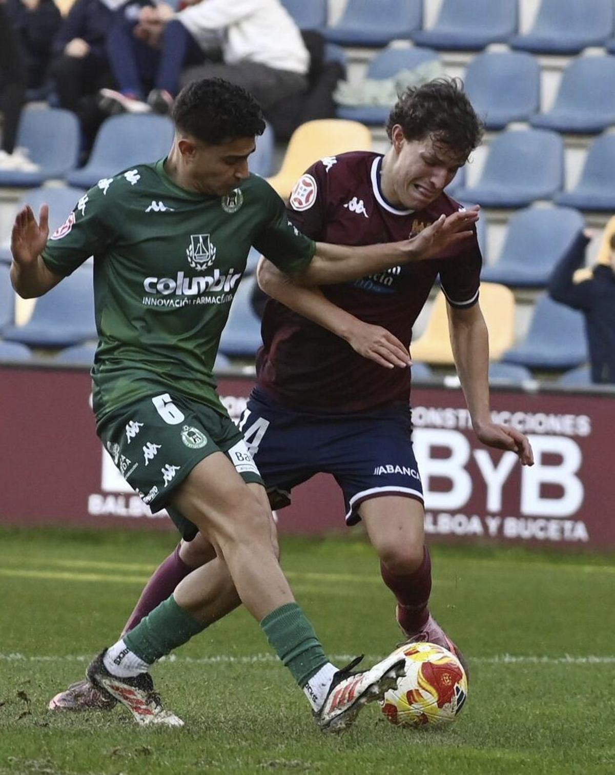 Joao Resende, el partido frente el Arenteiro.