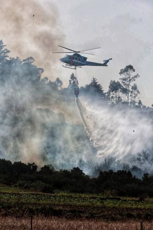 Incendio en La Laguna