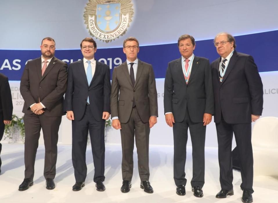 Las imágenes de la gala de entrega de las Medallas de Galicia