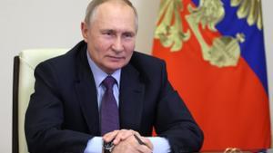  El presidente ruso, Vladímir Putin, durante un acto este viernes en Moscú.