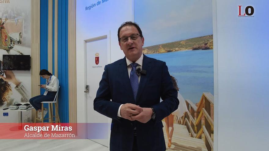 Gaspar Miras, Alcalde de Mazarrón - Fitur 2023