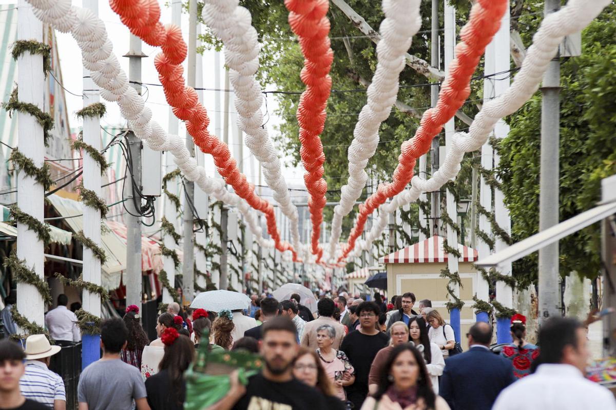 Feria de Abril en Sevilla.