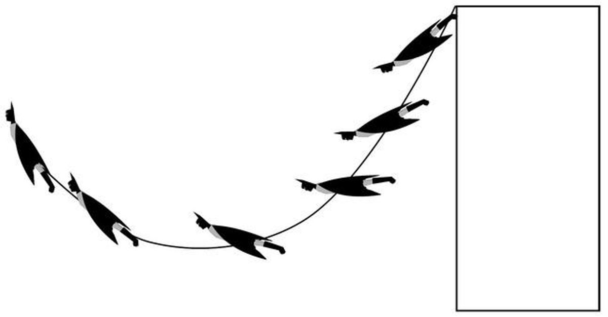 Un dels gràfics de l’estudi dels universitaris de Leicester que mostra la trajectòria que fa Batman a les pel·lícules.