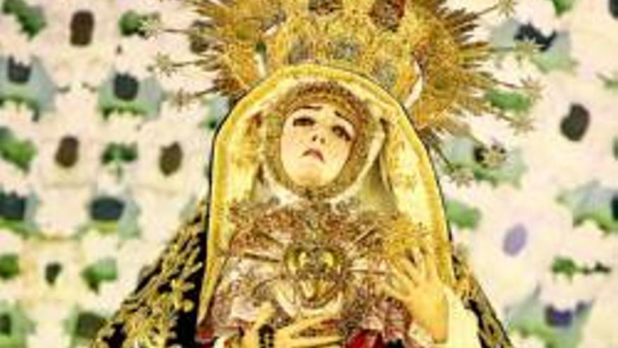 Remozadas las cubiertas del camarín de la Virgen de los Dolores