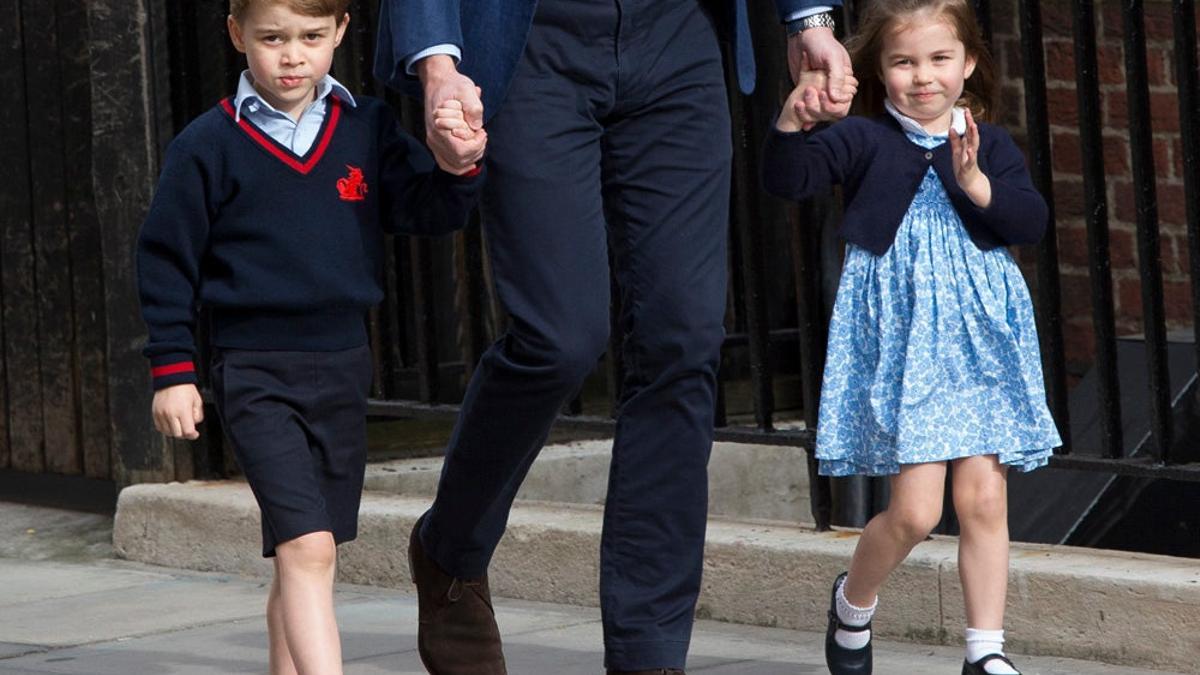 George y Charlotte van a conocer a su hermano Arthur