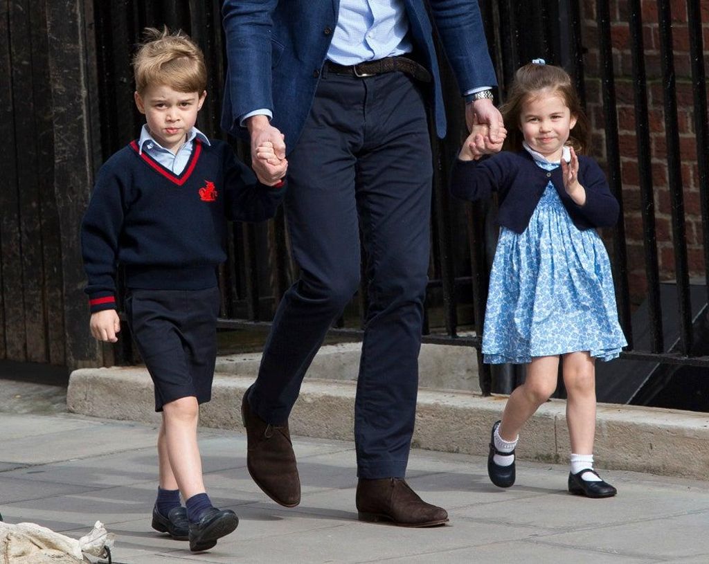 George y Charlotte van a conocer a su hermano Arthur