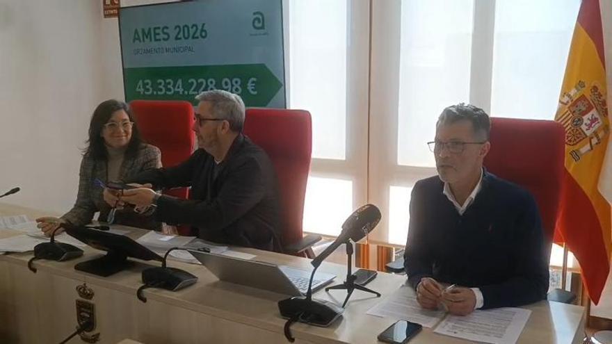 Presentan los presupuestos de Ames para 2026