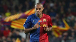 El paso de Thierry Henry por el Barça, en imágenes