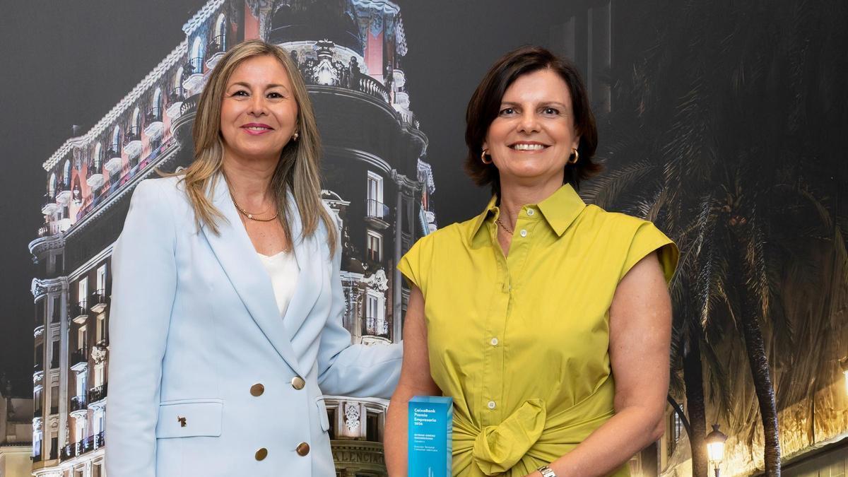 Olga García y Myriam Gimeno.