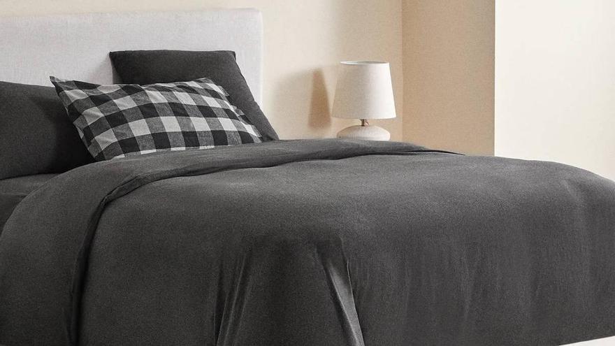 Convierte tu cama en un paraíso con la funda nórdica de Zara Home de algodón jersey peinado