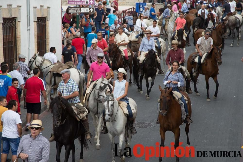 Último encierro en las Fiestas de Moratalla