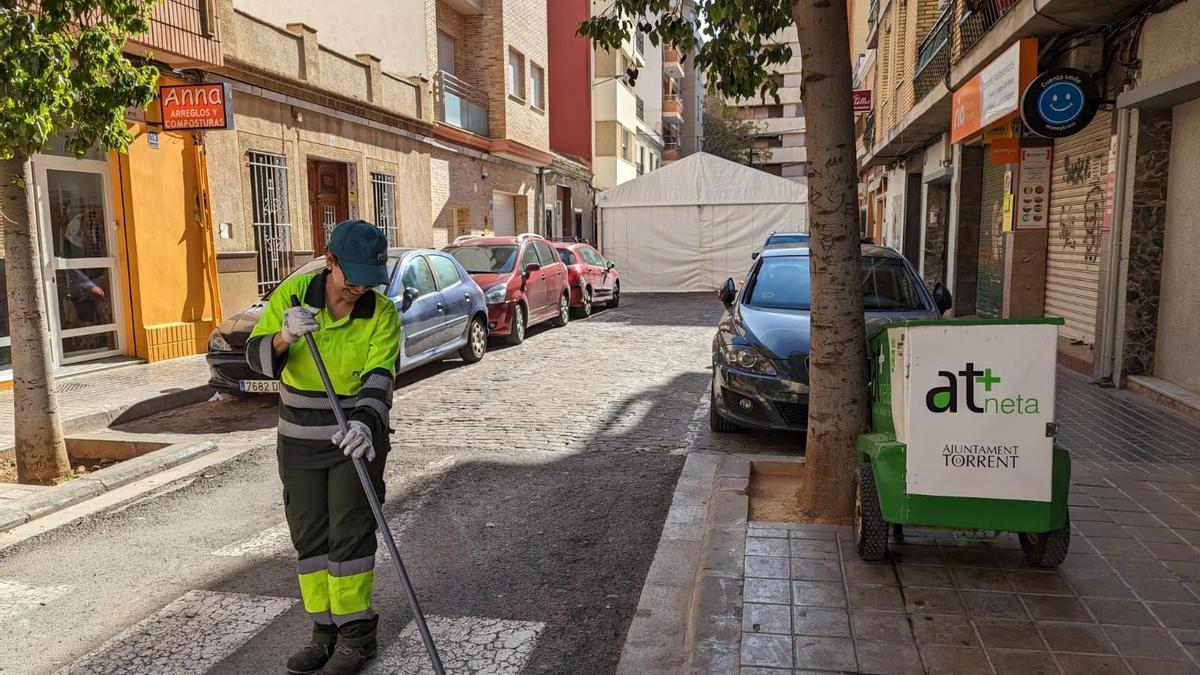 Servicio de limpieza viaria de Torrent.