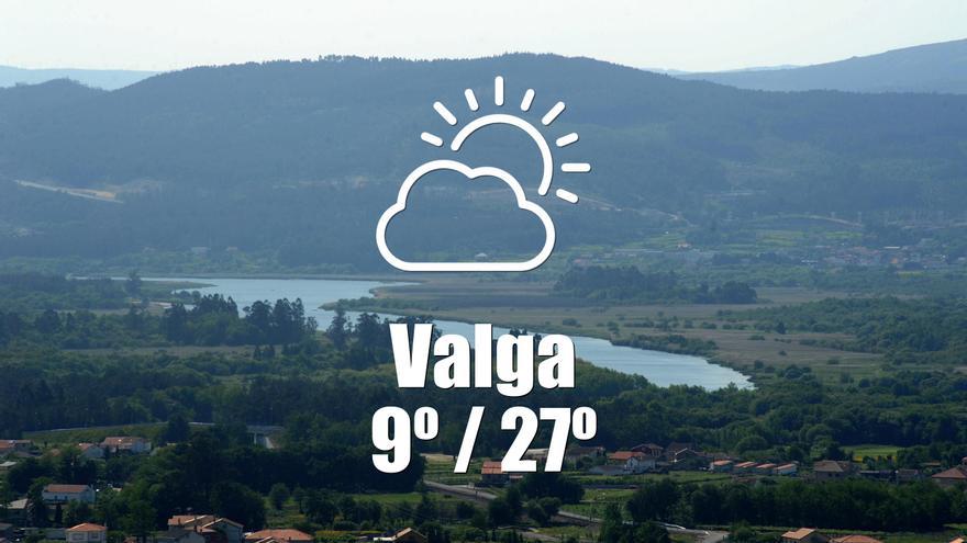El tiempo en Valga: previsión meteorológica para hoy, sábado 24 de mayo