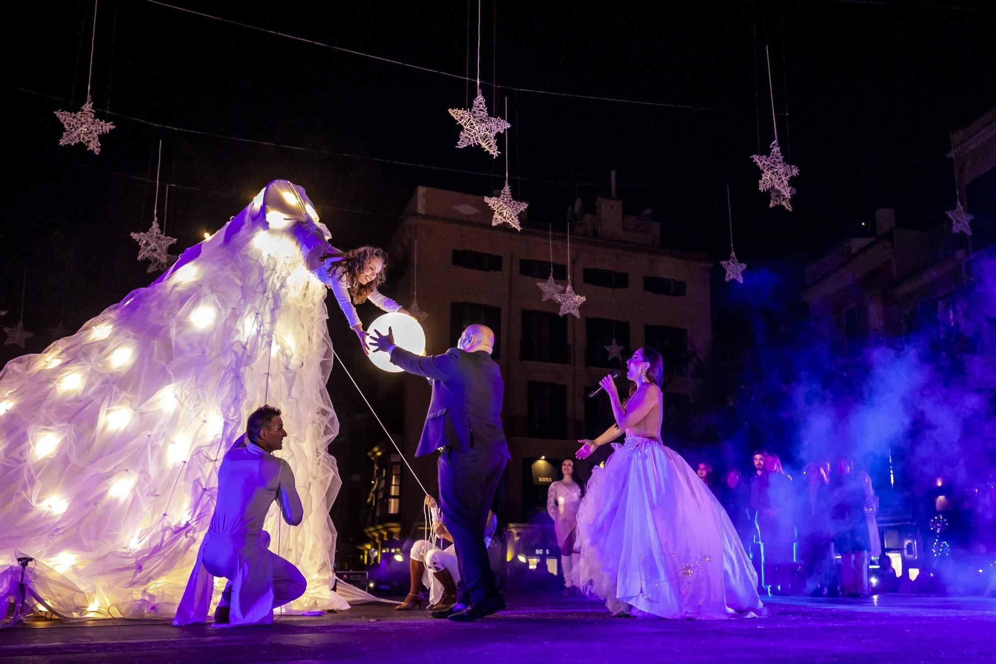 Encendido de luces de Navidad de Palma 2023