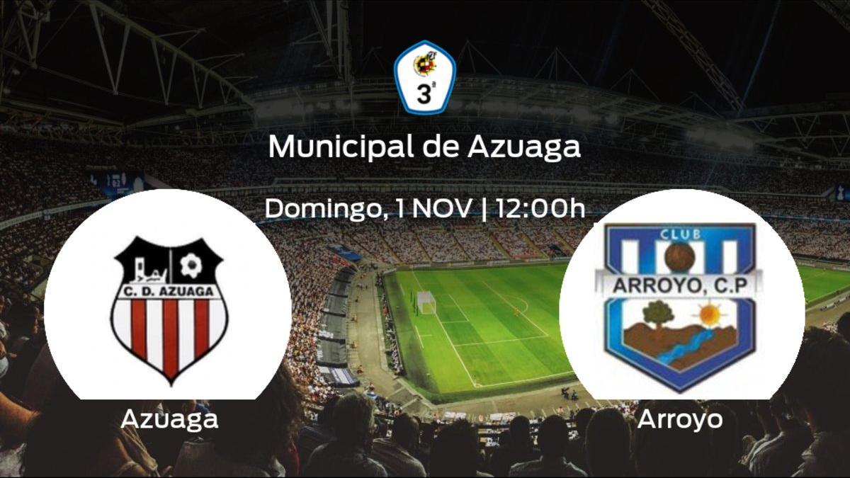 Previa del partido: el Azuaga recibe al Arroyo en la tercera jornada