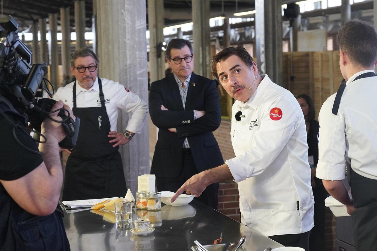 Les fotos dels germans Roca a la ponència del Fòrum Gastronòmic de Girona