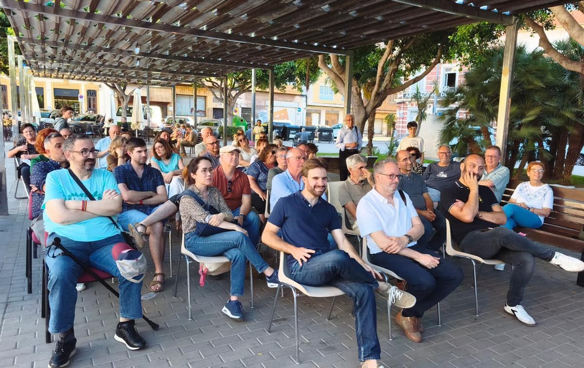 Asistentes al acto.
