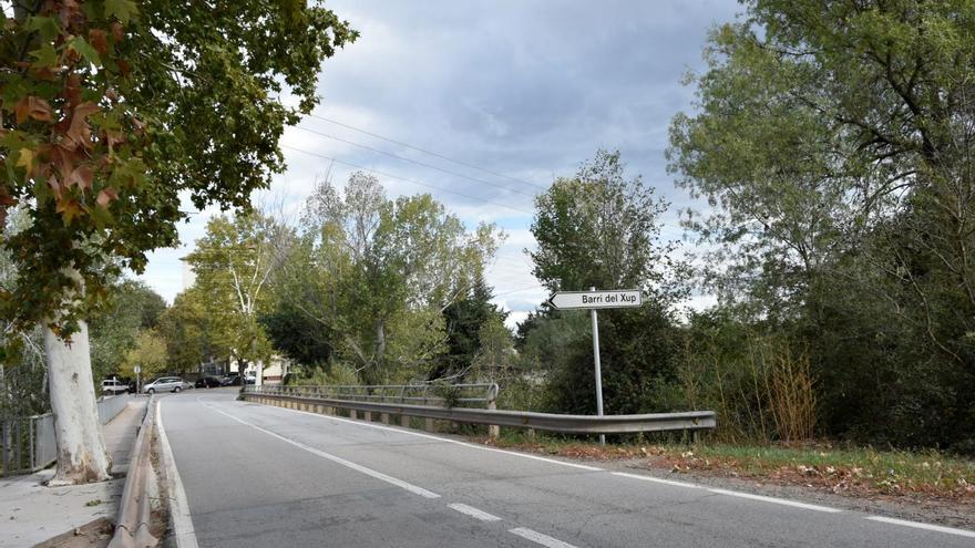 La Generalitat ampliarà la calçada de la carretera del Xup i posarà barreres de seguretat