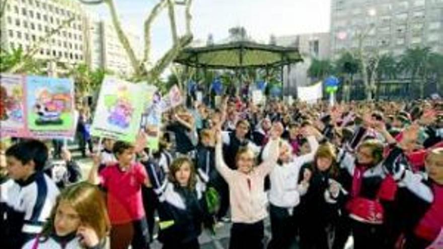 Un millar de niños proclama sus derechos en San Francisco