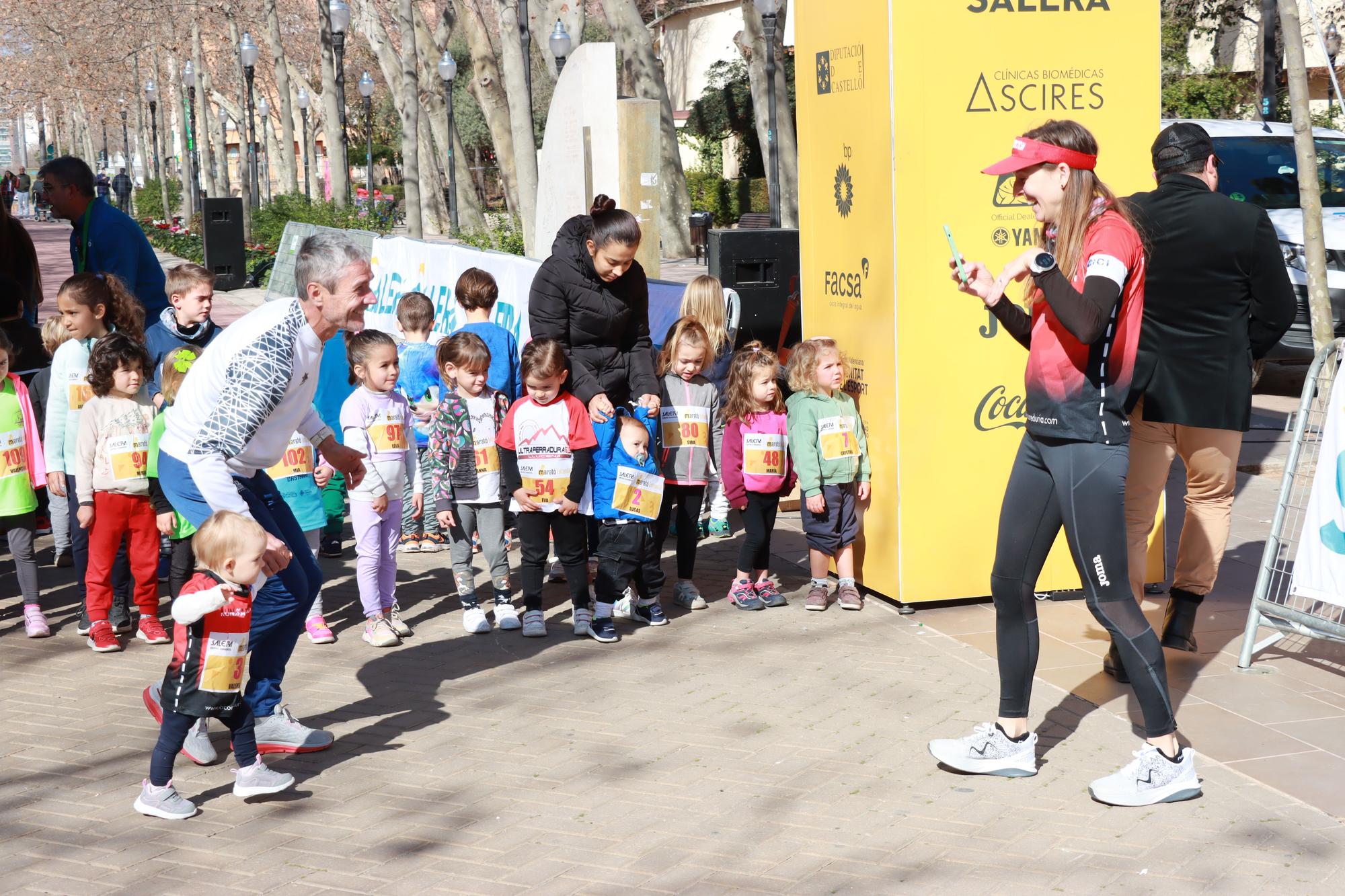 Las mejores imágenes de la maratón infantil en Castelló