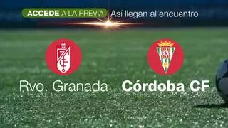 Recreativo Granada-Córdoba CF, así llegan al encuentro