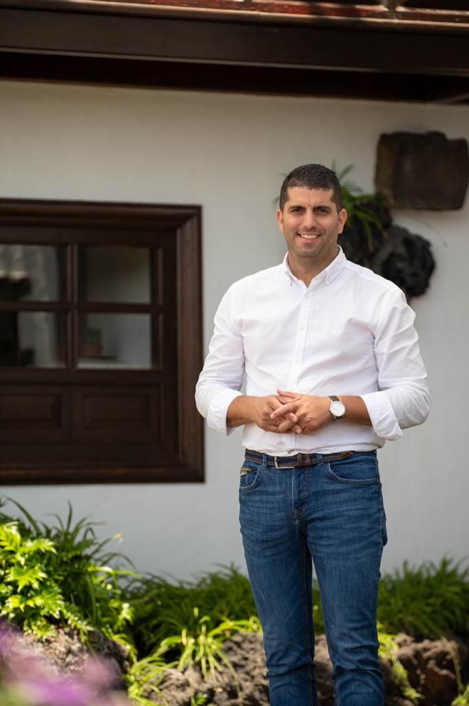 Benjamín Perdomo, consejero delegado de los Centros de Arte, Cultura y Turismo del Cabildo de Lanzarote.