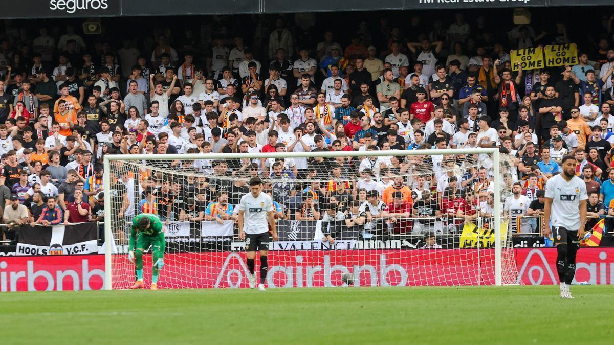 El Valencia CF - Atlético de Madrid, en imágenes