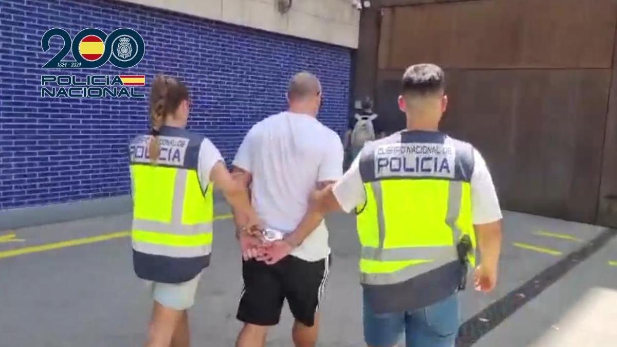 Detención de Francesco Lapis en Barcelona