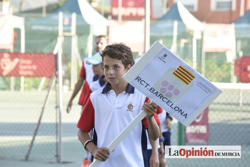 Inauguración del Campeonato Nacional de Tenis Alevín en el Club Cordillera