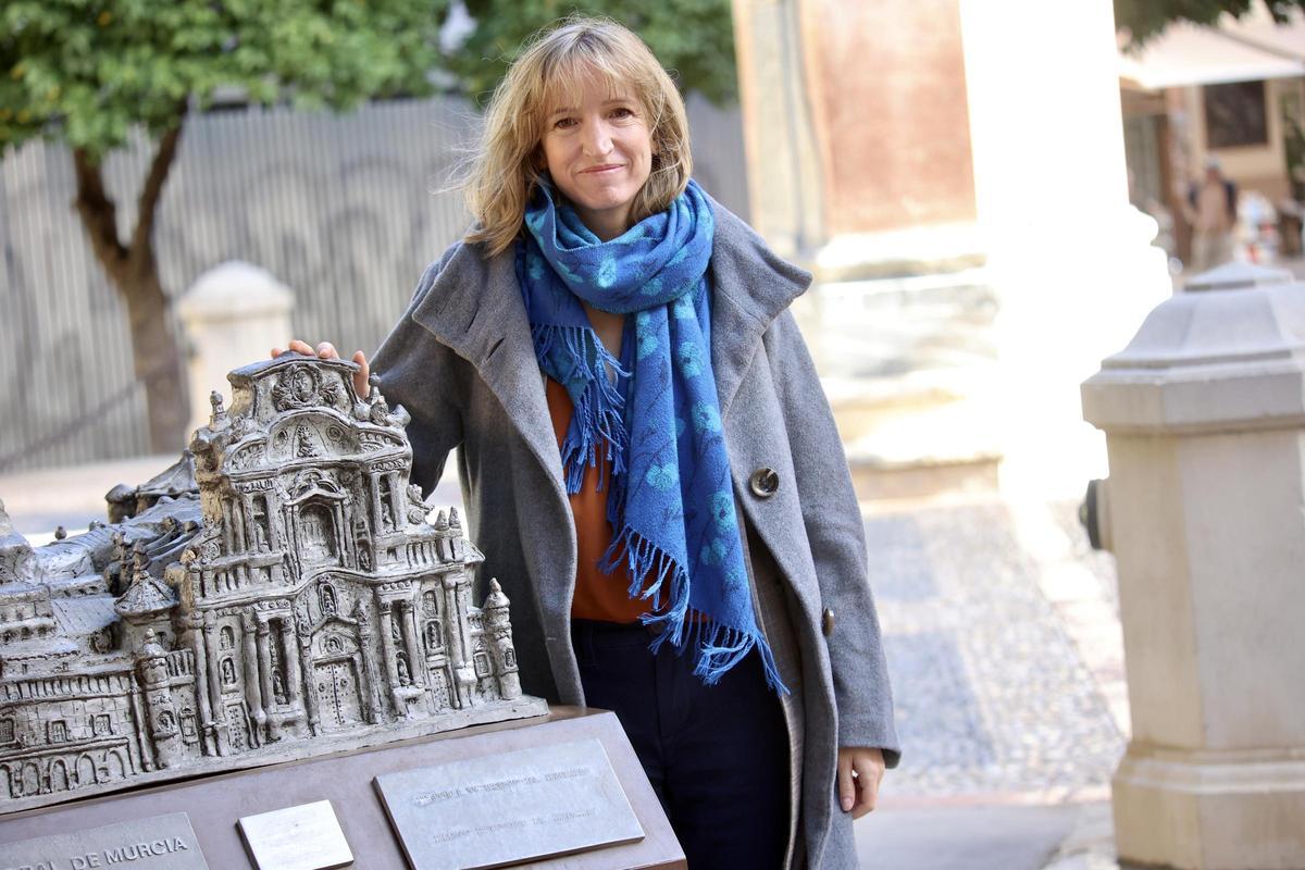 La responsable de la ONU para las alianzas por el desarrollo sostenible, el pasado viernes en Murcia.