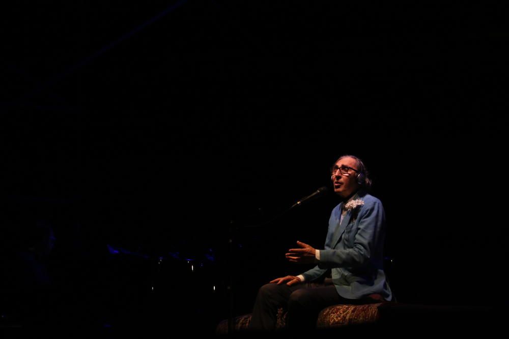 Fotos del concierto de Franco Battiato en Málaga