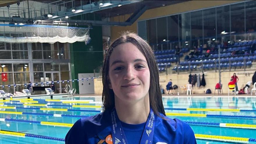 Noa Martín, convocada por la selección española Júnior de natación