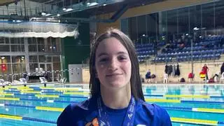 Noa Martín, convocada por la selección española Júnior de natación