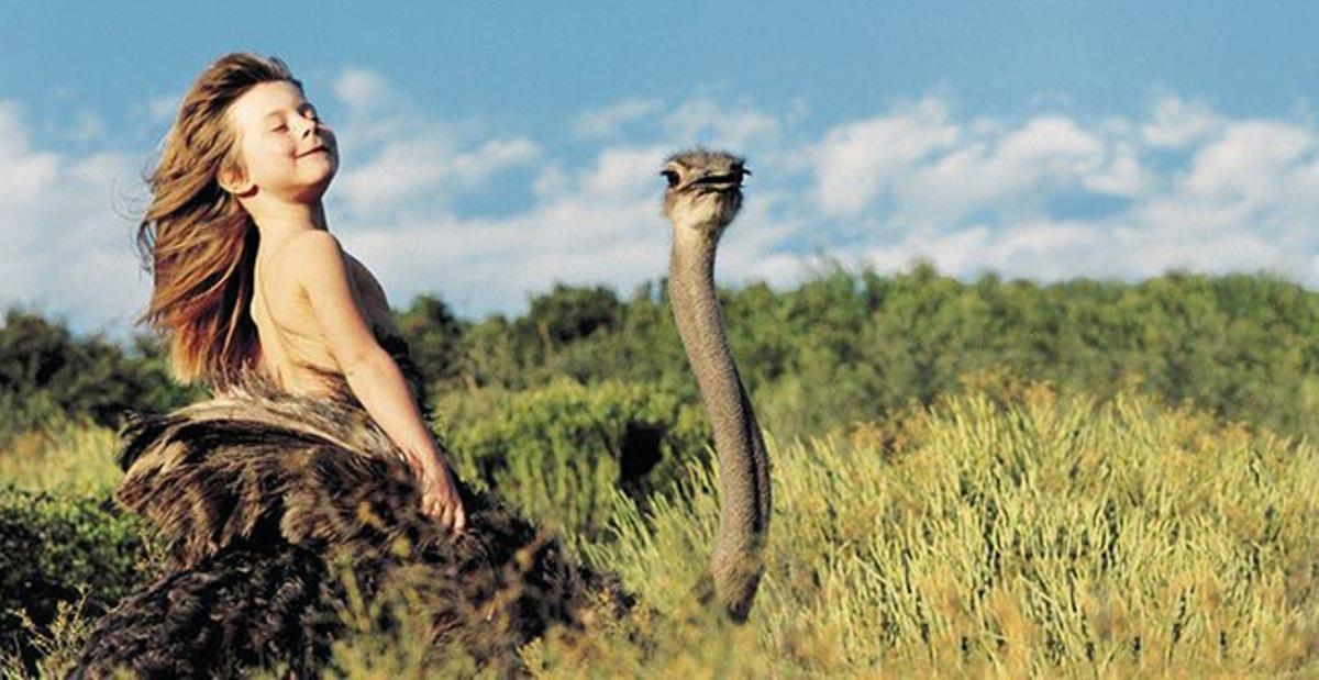 Una de les fotografies de Tippi a l’Àfrica.