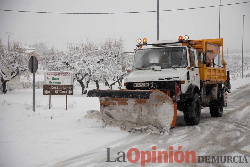 Nieve en el Noroeste de la Región