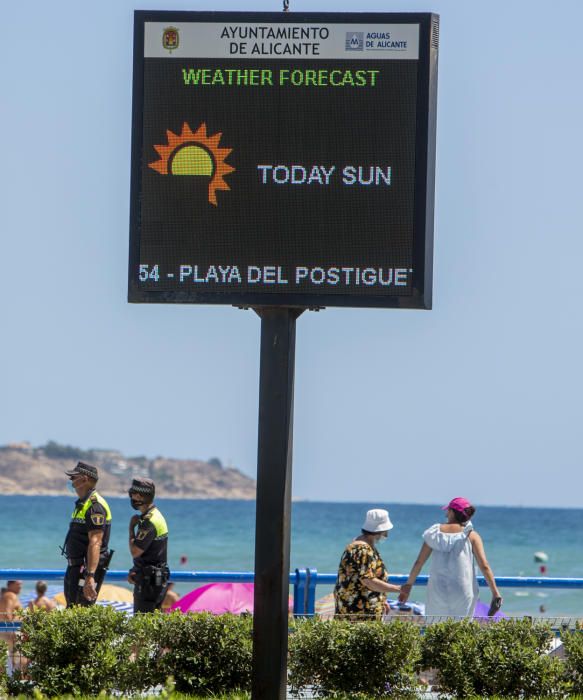 La segunda ola de calor del verano trae un fin de semana tórrido