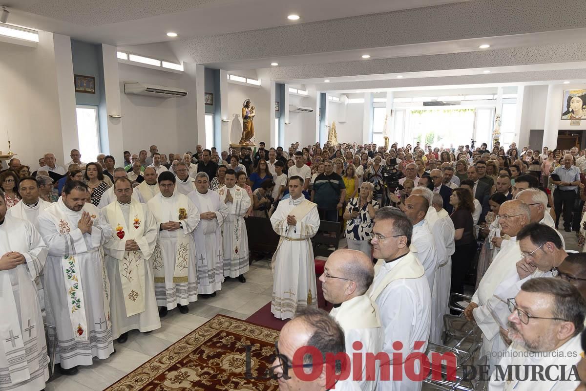 Así se ha vivido la ordenación sacerdotal de Miguel Tovar Fernández en la pedanía molinense de Torrealta