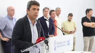 Mazón defiende que la única financiación singular "debería ser la valenciana" para "igualarnos al resto"
