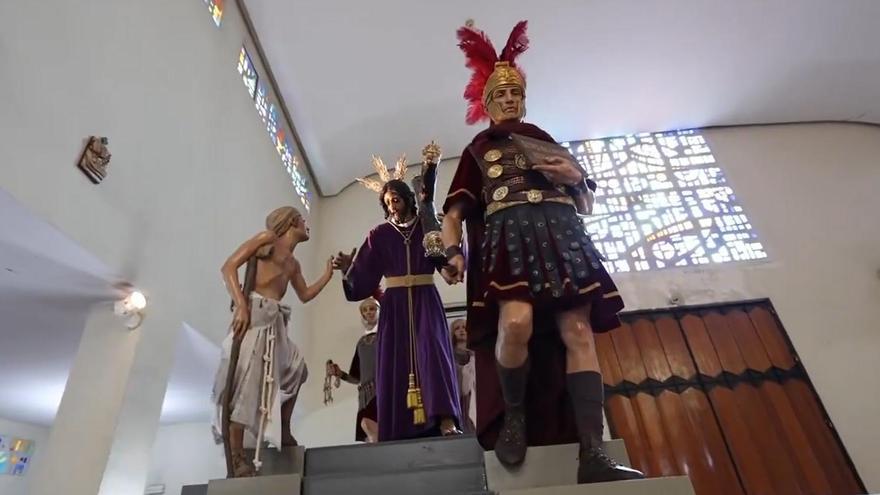 El nuevo paso de misterio de la Hermandad del Divino Perdón realizado por José Antonio Navarro Arteaga